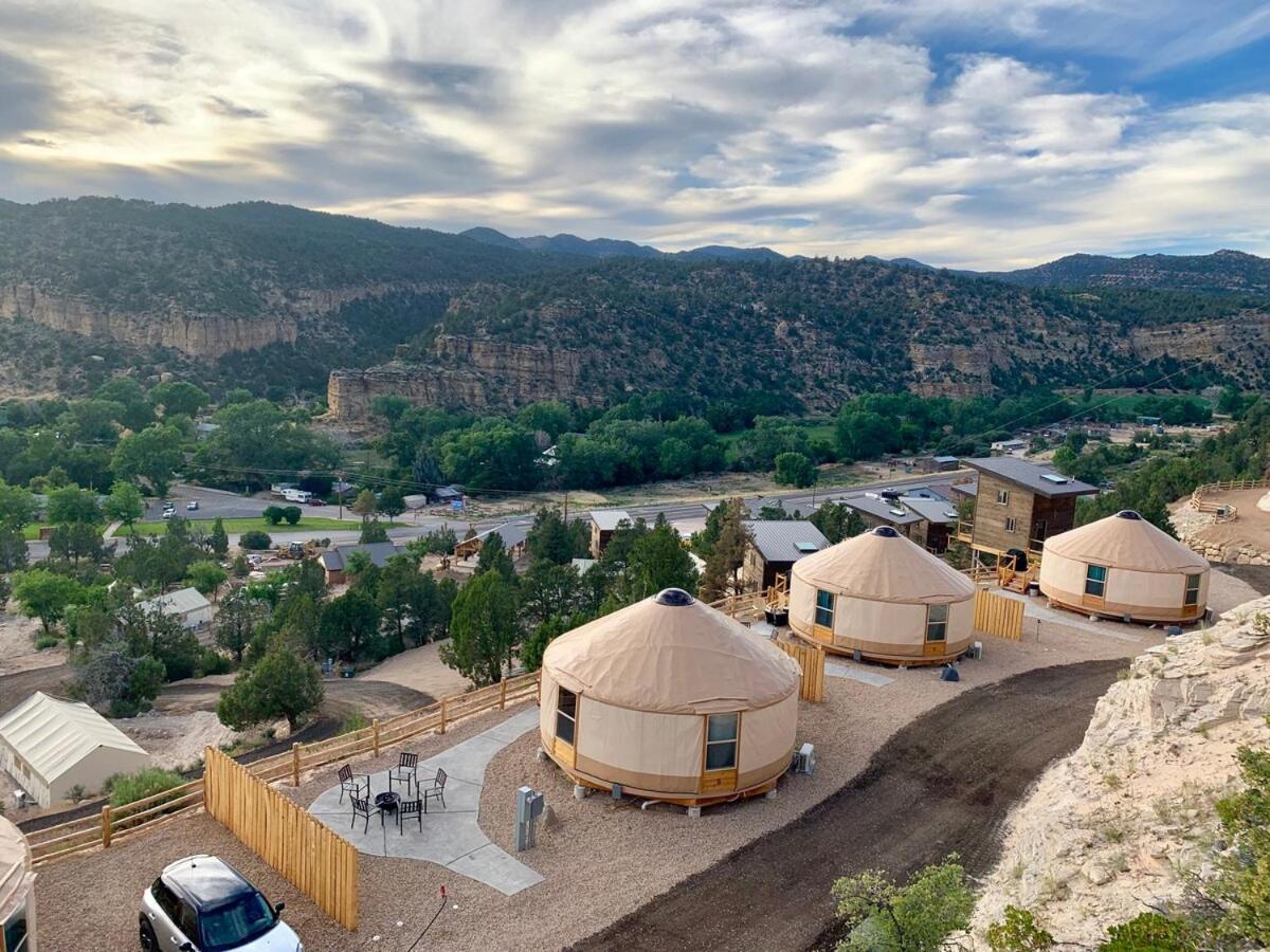 Yurt Overlook #5 With Ac And Private Bath 2 Kings Orderville Exterior foto