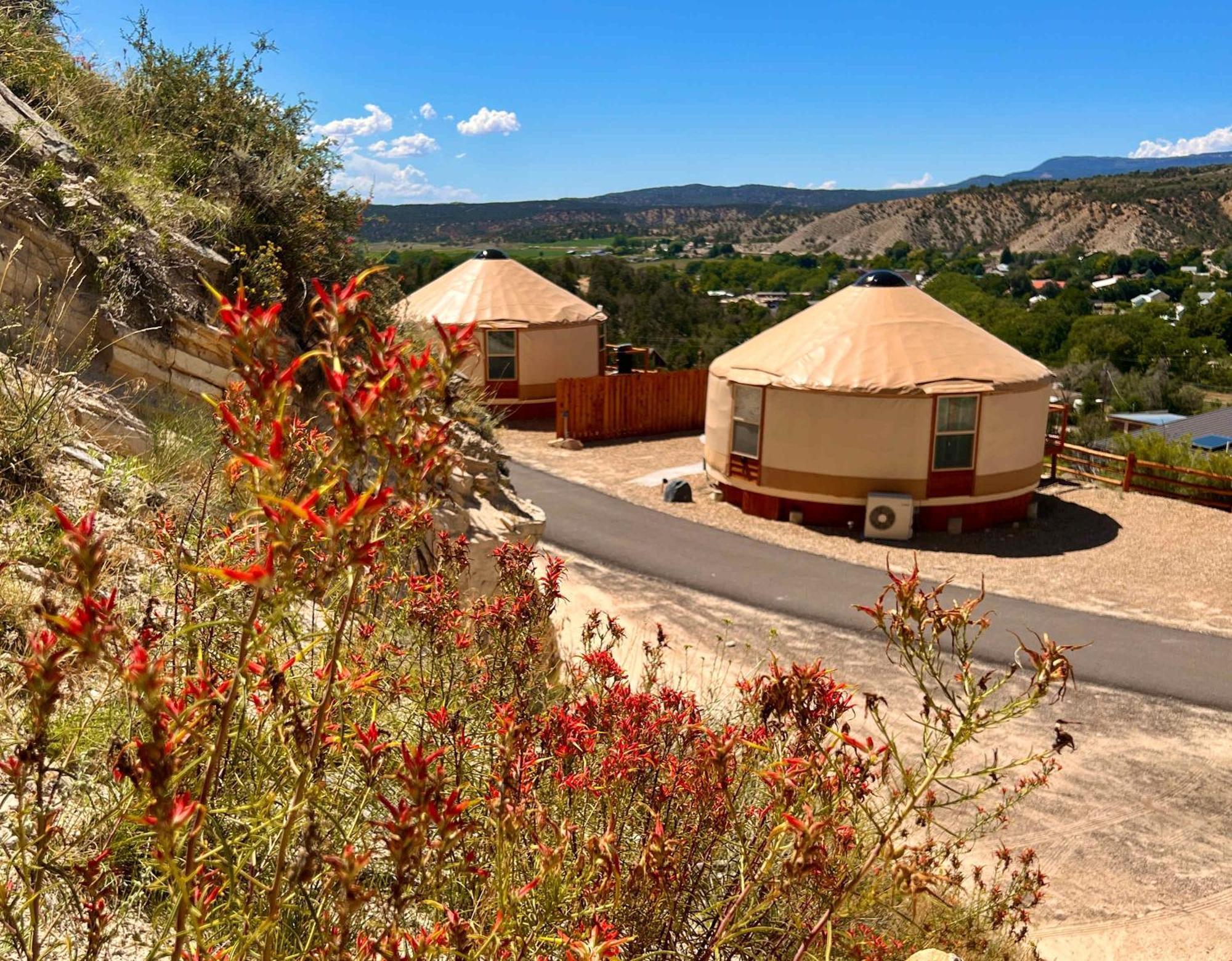 Yurt Overlook #5 With Ac And Private Bath 2 Kings Orderville Exterior foto