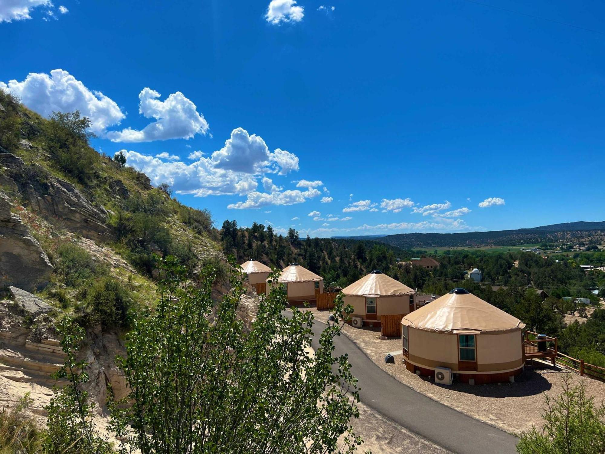 Yurt Overlook #5 With Ac And Private Bath 2 Kings Orderville Exterior foto